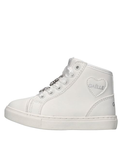 Sneakers in ecopelle GAELLE | GS0067L SATINBIANCO